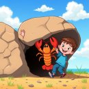 계곡속의바위집 이미지