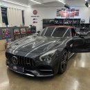 벤츠 W190 AMG GT C 후기형 AMG카본핸들 교체했습니다