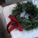 (12/1)크리스마스 리스 만들기 | 포항꽃집 원데이클래스 추천 크리스마스 리스 만들기 라일락그레이 공방 체험 후기