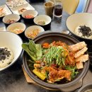 무학경로당 | 마산 합성동 맛집 무학식당 신상밥집 매콤쪽갈비정식 추천