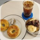 창원 사림동 카페 노틀담 수제 베이글 맛집 서진이네 튀밥 아이스크림