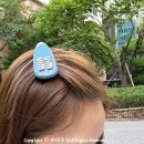 미우미우 머리핀, 장원영 헤어 핀 페이턴트 레더 헤어 클립 콘플라워컬러 착용 후기
