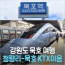 바다짐 | 청량리역 묵호역 KTX 이음 시간표 취소 수수료 바다뷰 좌석 후기와 짐보관
