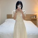 룩앤바이 | 바이 브라이드 앤 유 릴리 원피스 Oatmeal 2부 연회장 원피스 사이즈 추천 내돈내산 후기