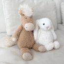 크림버니 | 젤리캣 캔터네이포니&amp;바쉬풀 크림 버니 M사이즈 아기 애착인형 후기