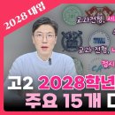 [메가스터디] 2028대입, 고2 입시전략 이미지