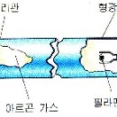 형광등의 구조와 설명 이미지