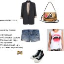 Wildfox Couture T-shirts &amp; COMME des GARCONS Shoes 이미지