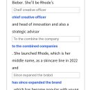 18 25/6/3 Cosmetic company Elf acquire Hailey Biener's Rhode beauty brand 이미지