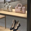 조이플랫 | 🛍 후쿠오카 디올 이와타야 쇼핑 후기&착용샷 | 자디올 발레 플랫, 디조이, 레이디디올, 오블리크 숄...