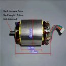 3극 모터 : Thick Strong Coil 권선 이미지