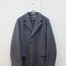 오라리/DOUBLE CLOTH LIGHT MELTON CHESTERFIELD COAT (BLUE GRAY)/5 이미지