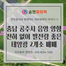 썬2태양광발전소 | [태양광 매매] 충남 공주시 음영 영향 전혀 없어 발전량 좋은 태양광발전소 2개소 매매