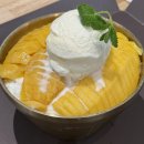 망고 - 춘천시 중앙로 33-1 | 심학산 대형 카페 메인플레이스 망고빙수 후기