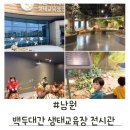 남원백두대간생태교육장전시관 | 전북 남원 백두대간 생태교육장 전시관, 호랑이라이더 후기, 남원 아이와 가볼만한 체험관
