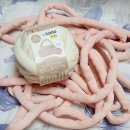패브릭얀 방석 만들기 | 얀 원형방석 만들기 후기 / 반려견 방석 🐩/ 다이소 핸드니팅 뜨개실 방석 DIY / 노즈워크 장난감 만들기