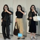 4주차 직장인 데일리룩 모음집 | 게드, 웬즈데이오아시스, 비벳, 러브바이무드, 유니클로, 더릴, 살로몬...