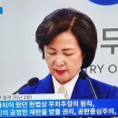 추미애 헌법을 무시한 개인방어법 삭제 개정 이미지