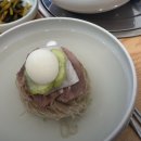 평양냉면 앞 | 안산 한대앞역 평양 냉면 / 1++만두 전골 맛집 “정원옥” 솔직후기
