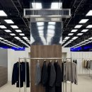 동영밴딩 | 공간 활용도를 높이는 백화점 팝업용 스테인리스 행거 제작