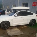 BMW X4화이트 -다이나믹 4.9화이트 장착 광주본사 이미지