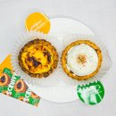 해바라기둘 | 타르트에 미쳐있는 타르트 맛집 카페, 스크러피 &#34;SCRUFFY&#34; 해바라기 에그타르트 펌킨타르트 내돈내산 후기