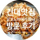 하나식당 | 먹거리 리뷰 - 건대 오코노미야키 식당 하나 방문 후기