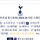 토트넘 2024~25 스쿼드 이미지