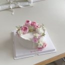 상견례 케이크 디자인 추천, 김포 모어베이크 플라워 생크림 케이크 내돈내산 후기