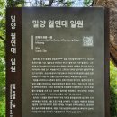 쌍바위소 앞 | 밀양 가볼 만한 곳 밀양 고택 탐방 여행 월연정 금시당 백곡재