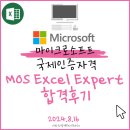 엑셀 2016 | 컴퓨터자격증 MOS excel 모스엑셀 합격후기 시험유형 및 마스터 취득조건