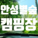 안성별숲 캠핑장 후기 및 사이트 정보