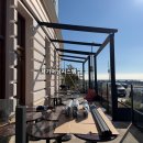 4공단로-38 | [부산스카이어닝] 마린시티 카페 알마 스카이어닝 시공 후기