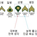 한국말 잘하는 상병 미군이 본인계급 '상병' 이라고할때 특징 이미지