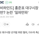 홍준표 대구시장 선거법 위반? 논란 '일파만파' 이미지