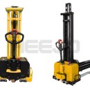 75로3301 | 🏭 창고 현장의 답, 희조 EZTS 시리즈Self Lifting Stacker — 하역·운반·적재를 한 대로 끝낸다