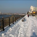 포구와 목선 이미지