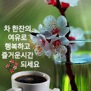 향기 좋은 차한잔 마시며 이미지