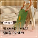 하루의 마무리 밸런스요가(야간) A | 요가매트 추천 컬러힐로 채우는 자취방 감성