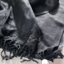 7만)몽100)블랙울실크스카프 이미지