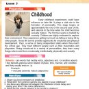 [기초영어공부방]Childhood 유년기 관련 영어회화 [기초영어회화(중급)] 이미지