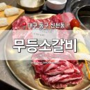 5659 | [대구 동구] 신천동 맛집 '무등소갈비' 대구메리어트점 동대구역 소갈비 고깃집