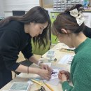 페이퍼글라스 아트 | 평택 출강 l 용이중학교 선생님들과 함께한 액막이 명태 글라스아트 출강 후기