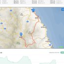 역 심야기차 타고!] - 강원도 태백역, 연화산, 석포면, 석개재, 덕풍계곡, 문의재, 맹방해변, 삼척터미널