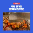 (광고)중구 세광양대창 시청역점 점심 저녁 회식맛집 리뷰