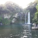 정방폭포 이미지