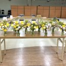 타일을 활용한 화병꽂이 | [기업출강 플라워클래스] 직장인 대상 플라워 클래스 – 화병꽂이로 힐링을 전하다