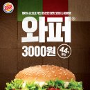 와퍼 3000원에 먹는 방법. 이미지