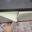 가야삼정그린코아 | 부산 인테리어필름 백양산 삼정그린코아 싱크대 신발장 시트지 시공 후기 (화이트스톤)