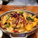 [강남맛집] 매콤한 마라전골과 단짠 콘튀김 조합, 천진영감 후기